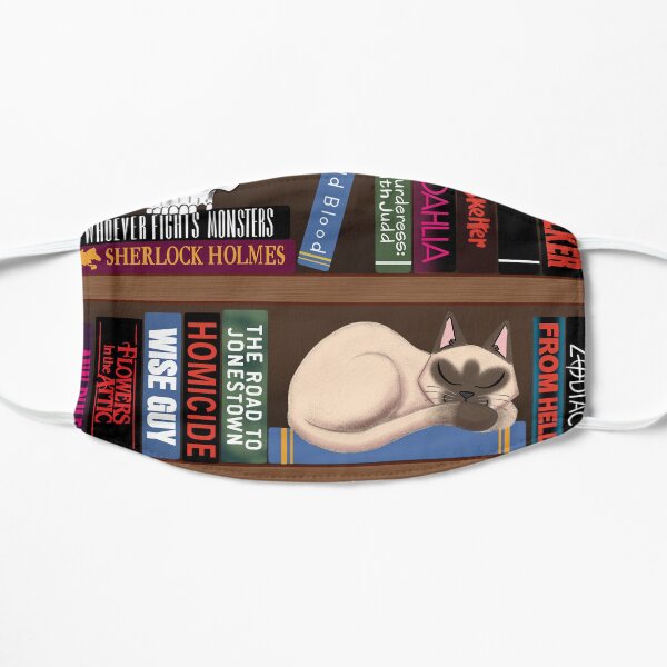 Murderino Book Club Flat Mask