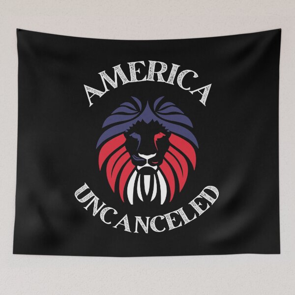 Item preview, America Uncanceled GOP Republicans CPAC 2021 American is Now Uncanceled designed and sold by WoodburyLake.