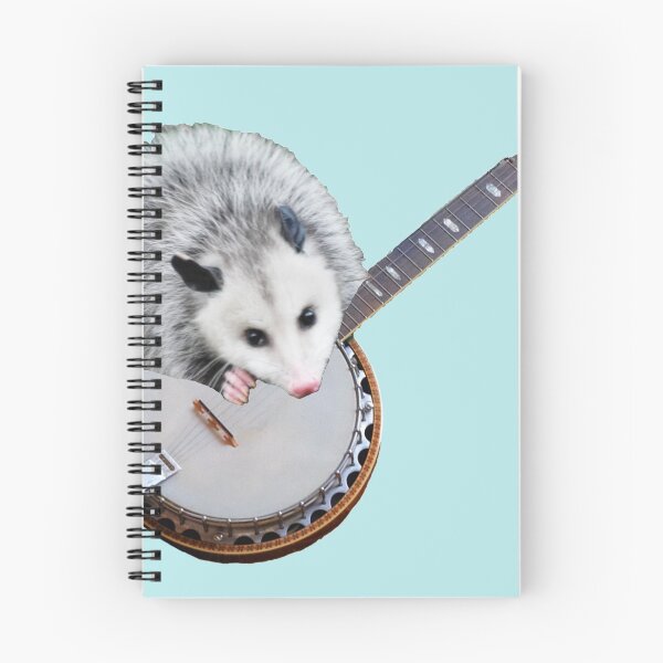Item preview, Possum playing banjo designed and sold by OneCreativeLab.