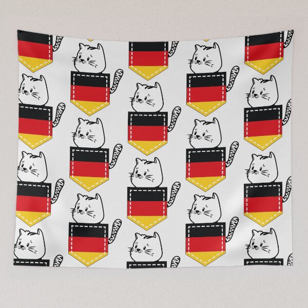 Item preview, Patriotic Pocket Pussy - Cat Lover -  German Patriot designed and sold by PosterpartyCo.