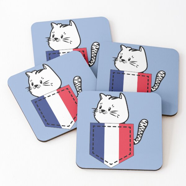 Item preview, Patriotic Pocket Pussy - Cat Lover -  French Patriot designed and sold by PosterpartyCo.