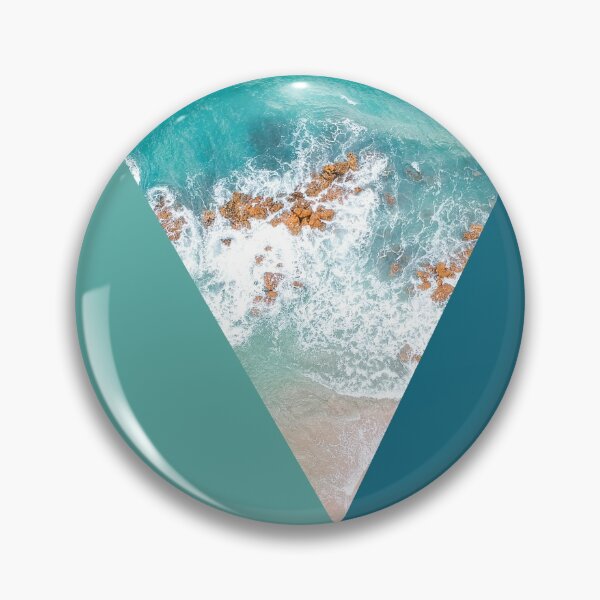 Item preview, Ocean Waves Geometric Pattern designed and sold by CaosTranscrito.