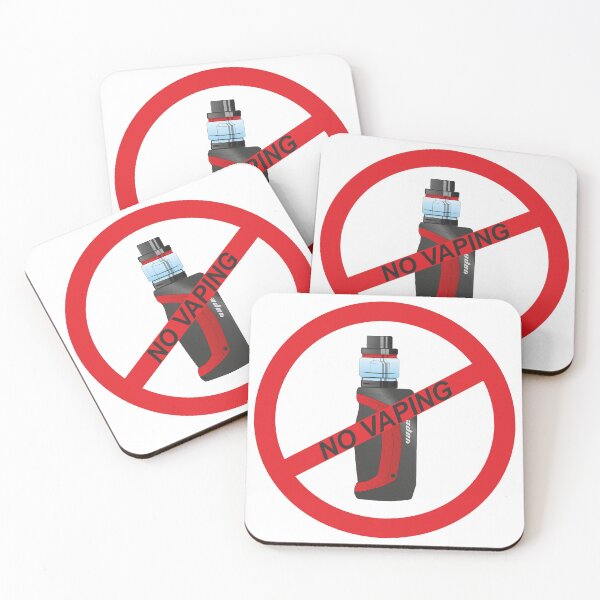 Item preview, No Vaping sign designed and sold by ProhibitionStickers.