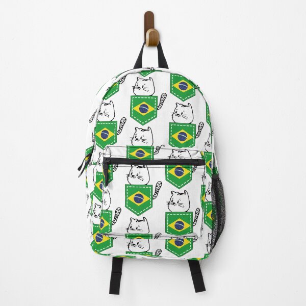 Item preview, Patriotic Pocket Pussy - Cat Lover - Brazilian Patriot designed and sold by PosterpartyCo.