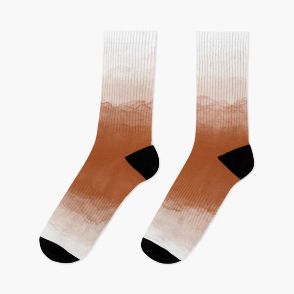 Item preview, Abstract Watercolor Ombre (burnt orange/white) designed and sold by Design Minds Boutique.