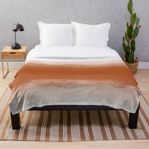 Item preview, Abstract Watercolor Ombre (burnt orange/white) designed and sold by Design Minds Boutique.