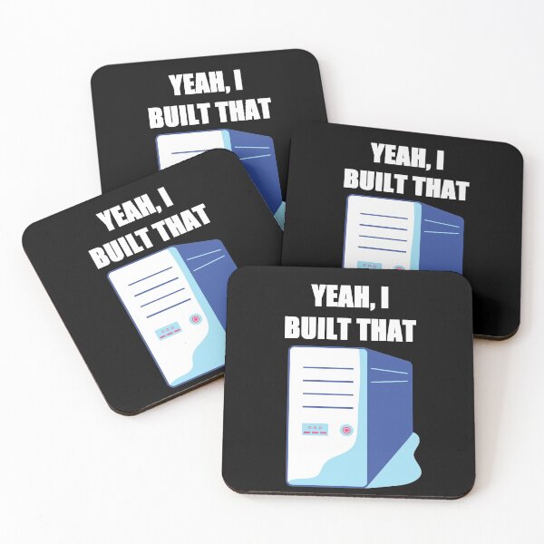 Item preview, Yeah I built it - PC Builder Joke designed and sold by zareworks.