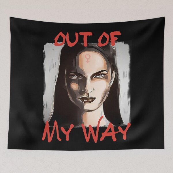 Item preview, Out of Her Way designed and sold by RoGoArt.