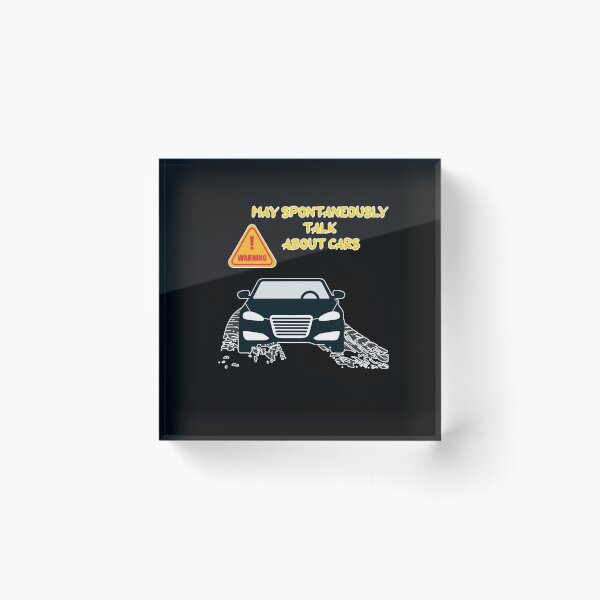 Item preview, Warning May Spontaneously Talk about Cars designed and sold by hicham4you.