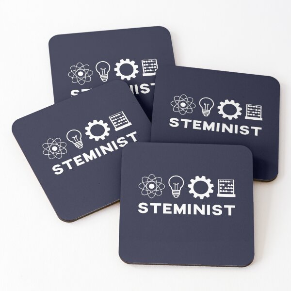 Item preview, Steminist STEM Girl Scientist Engineer Mathematician Programmer Women In Tech Quote designed and sold by sillyquestions.