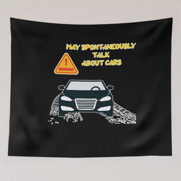 Item preview, Warning May Spontaneously Talk about Cars designed and sold by hicham4you.