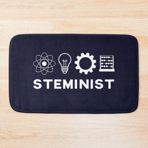 Item preview, Steminist STEM Girl Scientist Engineer Mathematician Programmer Women In Tech Quote designed and sold by sillyquestions.