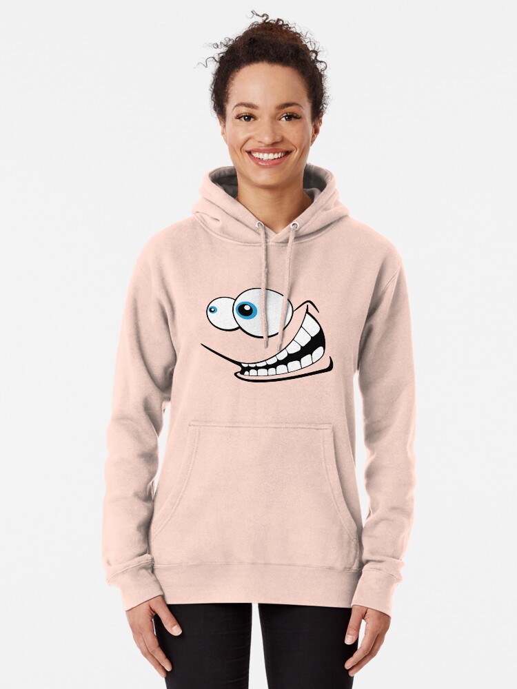 Funny Big Eyes and Teeth Pullover Hoodie for Sale by Ivan Hills