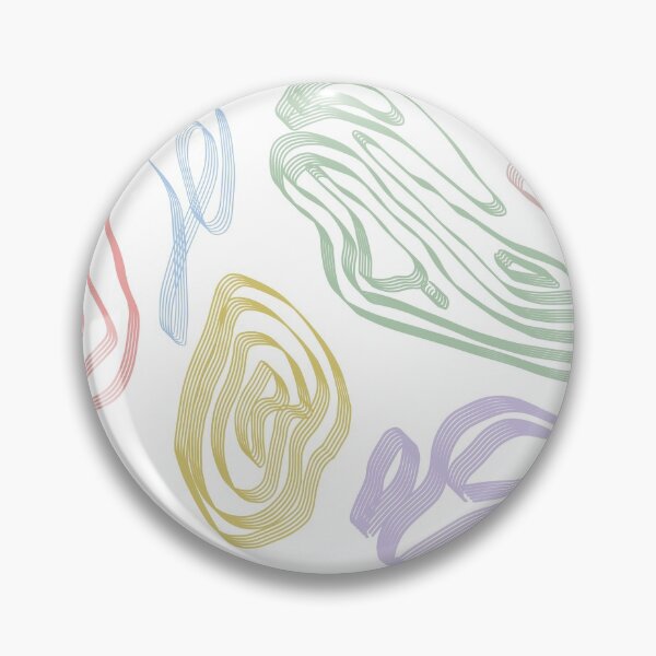 Item preview, Distorted, mangled, concentric lines of color designed and sold by shmow-nhl.