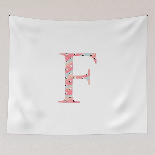 Item preview, Star Pattern Letter F designed and sold by muffinstandd.