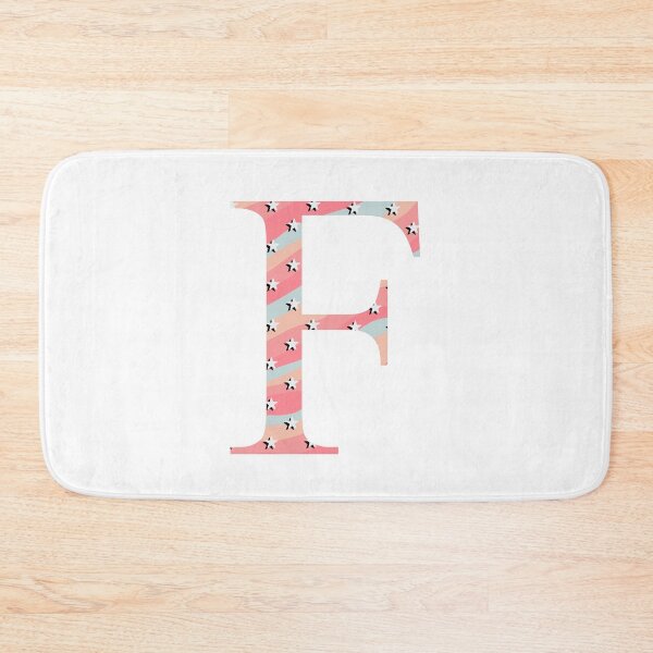 Item preview, Star Pattern Letter F designed and sold by muffinstandd.