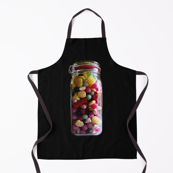 Item preview, colorful candies in a glass jar on a black background designed and sold by Michaelerch.