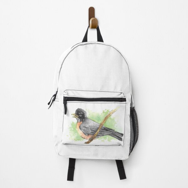 Artikelvorschau, Aquarell American Robin entworfen und verkauft von BlackGoatPrints.