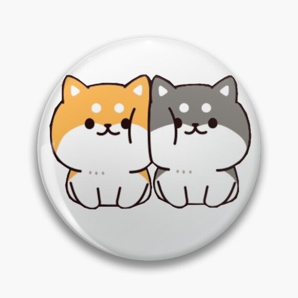 Item preview, Kawaii Shiba Inu And Husky Pretty Animals designed and sold by HappyDays-.