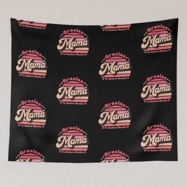 Item preview, Gracias Mamá, Te Quiero Mucho | Thank you Mom I love you so much, in Spanish designed and sold by InkItStudio.