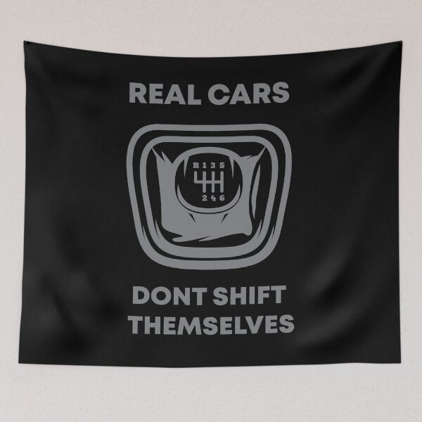Item preview, Real Cars Dont Shift Themselves designed and sold by hicham4you.
