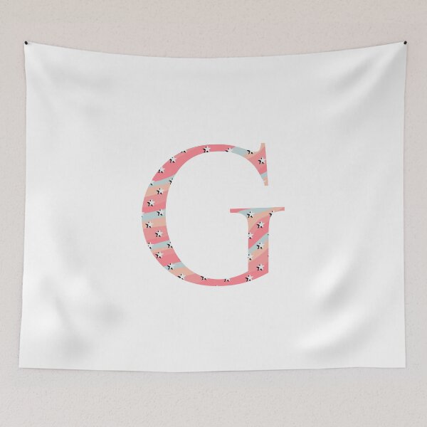 Item preview, Star Pattern Letter G designed and sold by muffinstandd.
