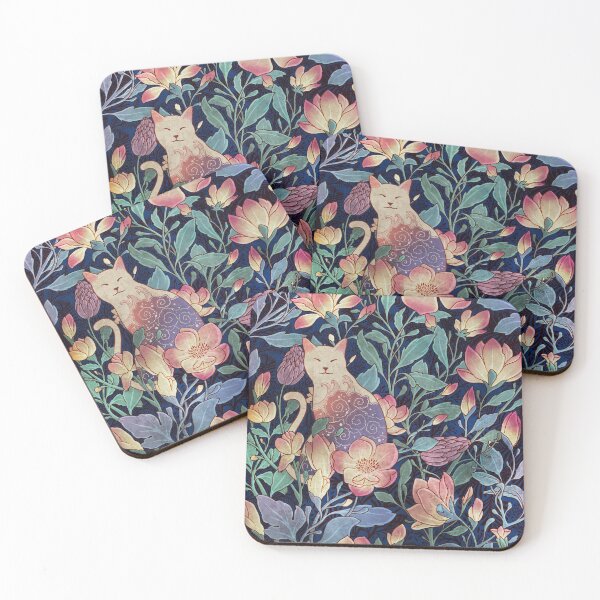 Item preview, Cat and Magnolia designed and sold by Syntetyc.