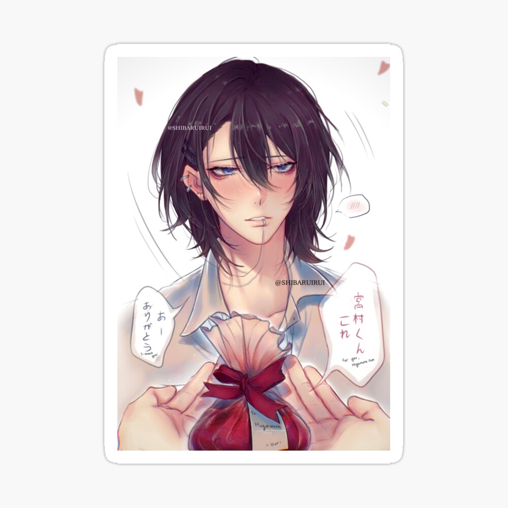 Valentine S Horimiya Miyamura Izumi Greeting Card For Sale By Shibaruirui Redbubble