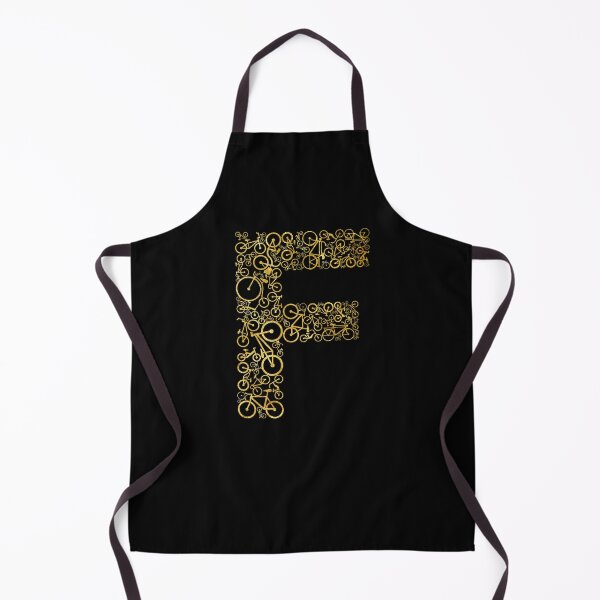 Item preview, Letter F Gold Bicycles designed and sold by Alladin7.
