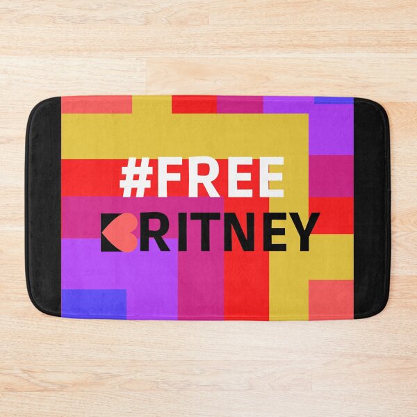 Item preview, Free Britney with a heart on B Colorful designed and sold by DailyVibe.