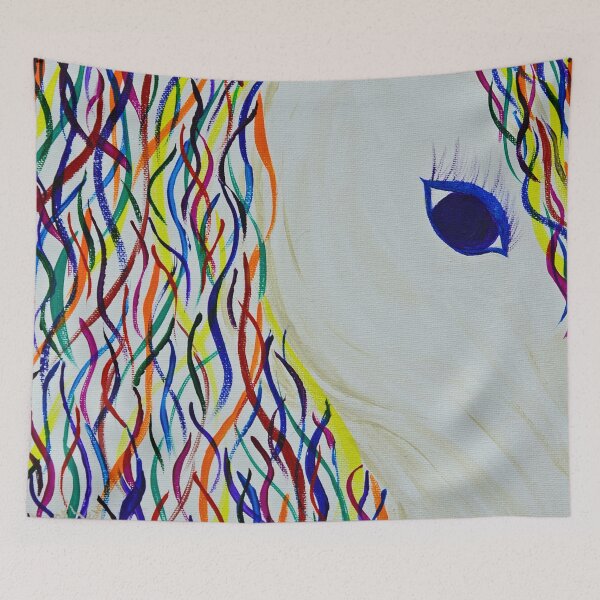 Item preview, Bashful (Acrylic Painting) designed and sold by Lori Ackley.