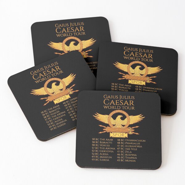 Item preview, Gaius Julius Caesar World Tour - Ancient Rome SPQR Legionary Eagle Roman History designed and sold by Styrman.