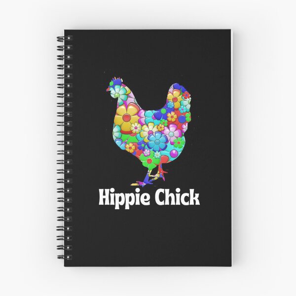 Item preview, Flower chicken - Hippie Chick - Hippie designed and sold by TomDarche.