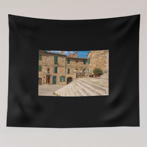 Item preview, Church Steps in Monticiano, Tuscany designed and sold by jojobob.