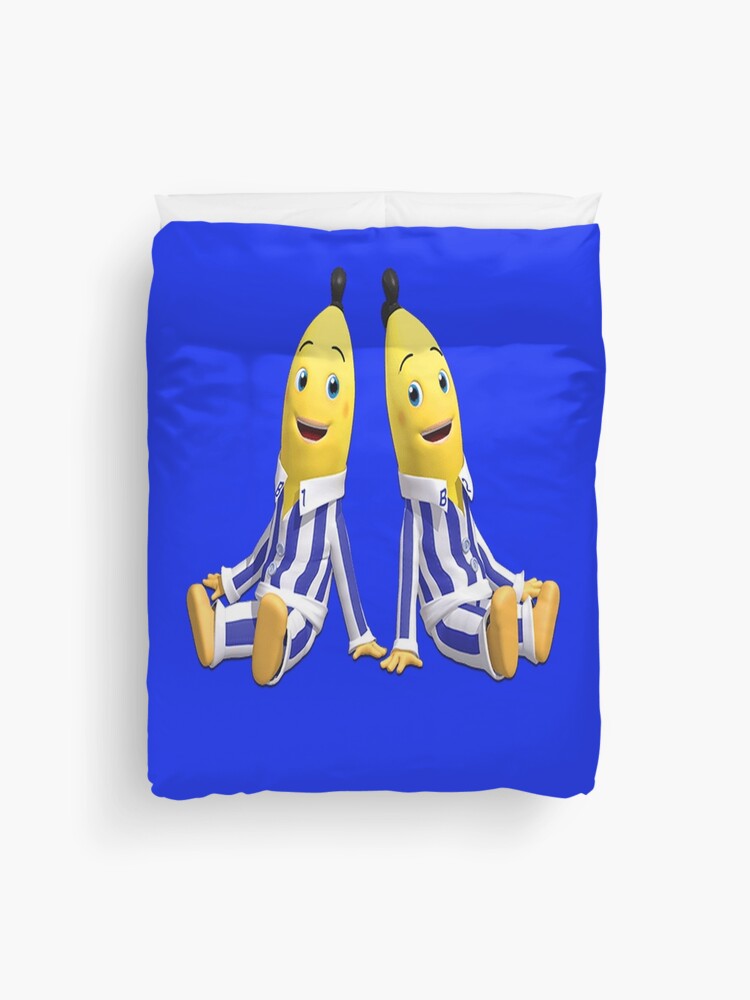 bananas in pyjamas quilt cover