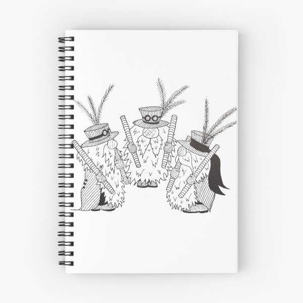 Item preview, Morris dancing gnomes, Border Morris dancing gonks excellent gift for a Morris dancer designed and sold by Peskypixi.