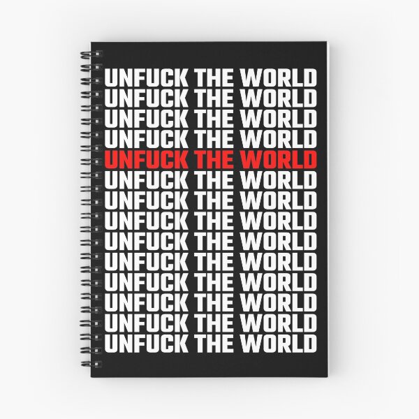 Item preview, Unfuck the world designed and sold by OneCreativeLab.