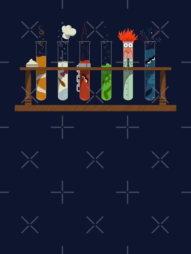 Thumbnail 7 of 7, Classic T-Shirt, Muppet Science - Chemistry designed and sold by TenkenNoKaiten.