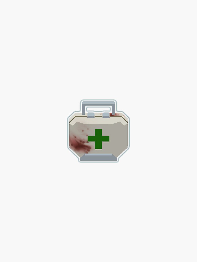 " Risk Of Rain 2 Medkit Sticker" Sticker by freshorwhipped Redbubble