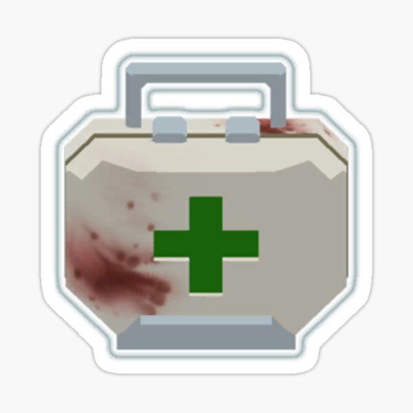 " Risk Of Rain 2 Medkit Sticker" Sticker by freshorwhipped Redbubble