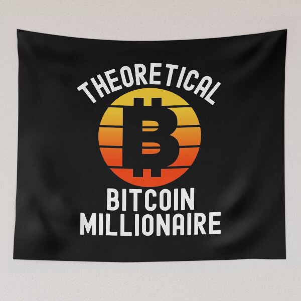 Artikelvorschau, Theoretischer Bitcoin-Millionär entworfen und verkauft von blueskygiftco.