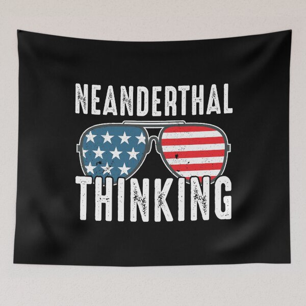 Item preview, Neanderthal Thinking Texas Mississippi Neanderthal Thinker designed and sold by RandomStuffShop.