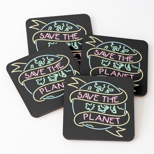 Item preview, Save The Planet Neon Sign designed and sold by LipstickChick.