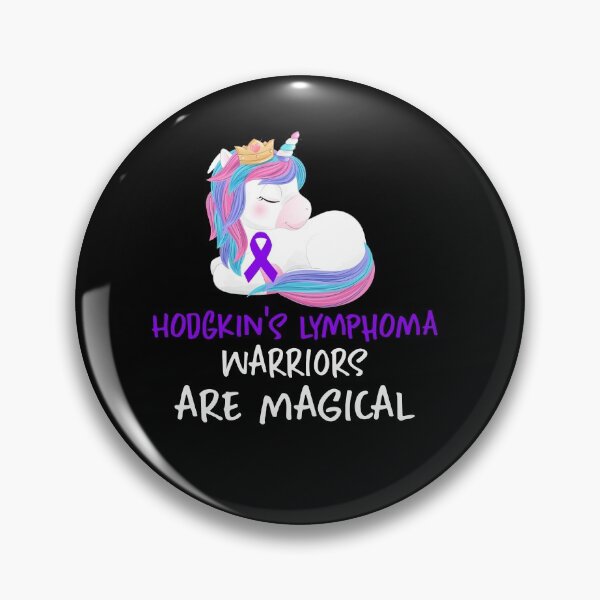 Item preview, Hodgkin's Lymphoma Warriors are Magical - Awareness Gift For Hodgkin's Lymphoma Survivor designed and sold by sleeksy.
