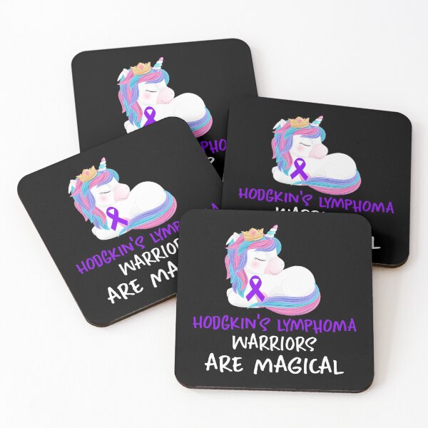 Item preview, Hodgkin's Lymphoma Warriors are Magical - Awareness Gift For Hodgkin's Lymphoma Survivor designed and sold by sleeksy.
