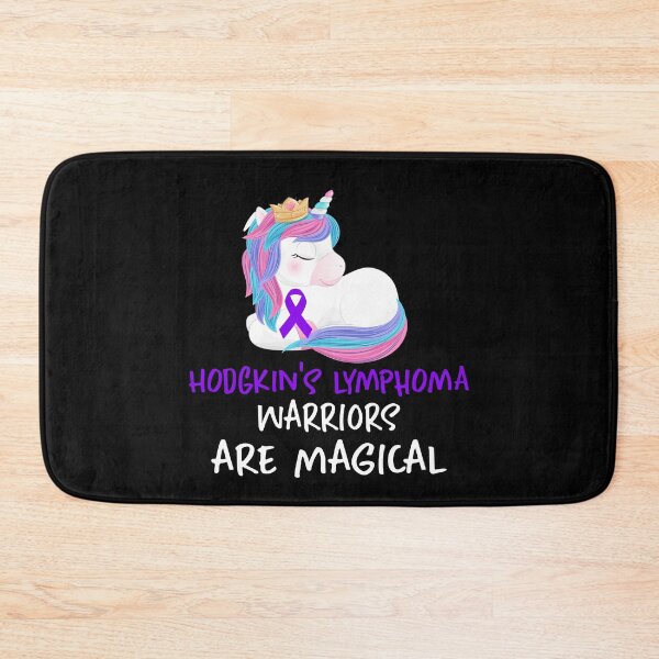 Item preview, Hodgkin's Lymphoma Warriors are Magical - Awareness Gift For Hodgkin's Lymphoma Survivor designed and sold by sleeksy.
