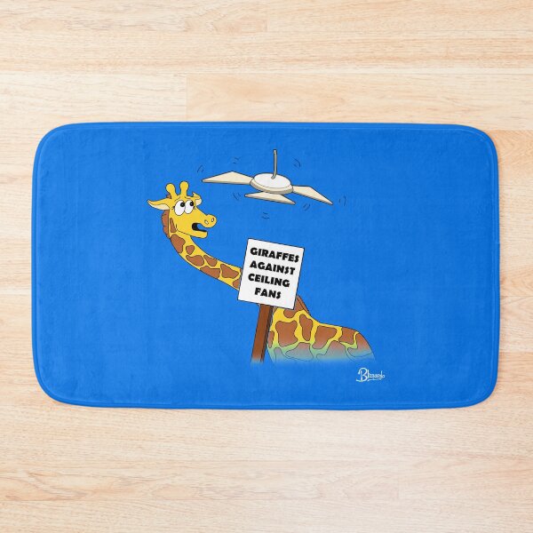 Item preview, Giraffes Against Ceiling Fans designed and sold by Blizzardo.