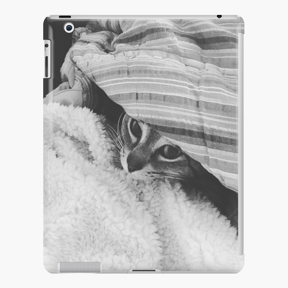 Cat Under Cover iPad Case & Skin