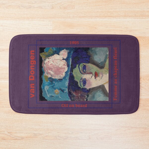 Item preview, van Dongen - Femme au chapeau fleuri designed and sold by DoT-spoT.