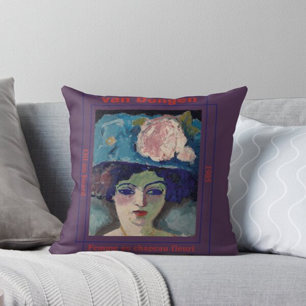 Item preview, van Dongen - Femme au chapeau fleuri designed and sold by DoT-spoT.
